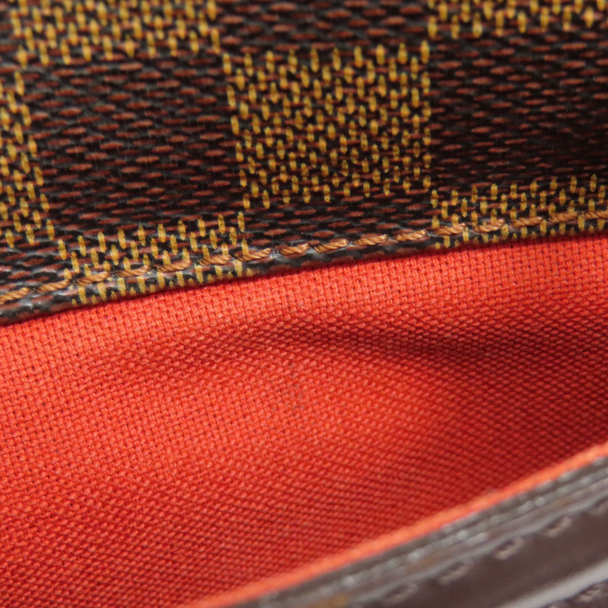 LOUIS VUITTON Boston Duffel bag N41454 Damier canvas Brown Norita 24