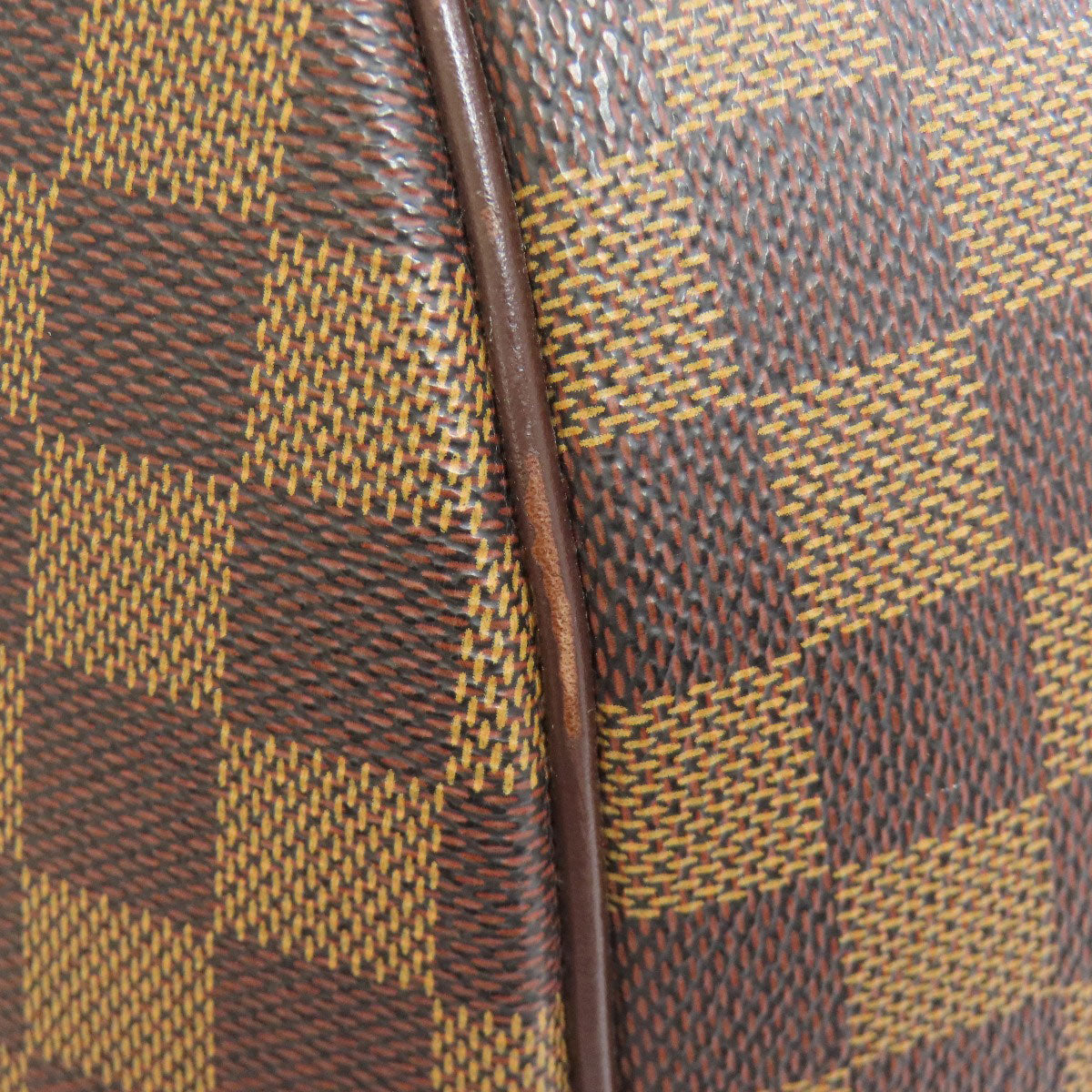 LOUIS VUITTON Boston Duffel bag N41454 Damier canvas Brown Norita 24