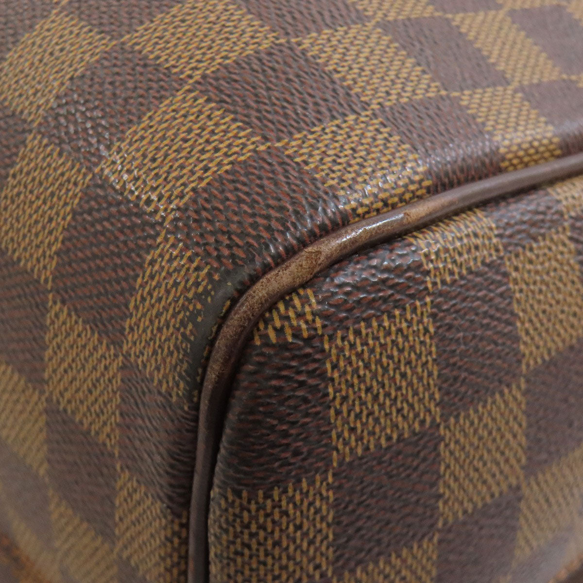 LOUIS VUITTON Boston Duffel bag N41454 Damier canvas Brown Norita 24