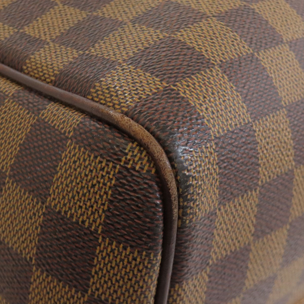 LOUIS VUITTON Boston Duffel bag N41454 Damier canvas Brown Norita 24