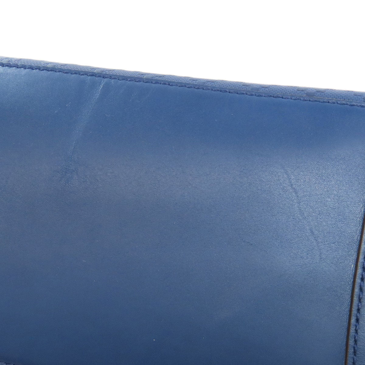 GUCCI Tote Bag 353397 leather blue Diamante Women Used