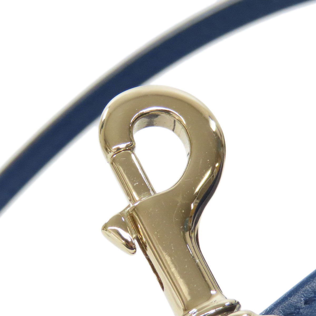 GUCCI Tote Bag 353397 leather blue Diamante Women Used