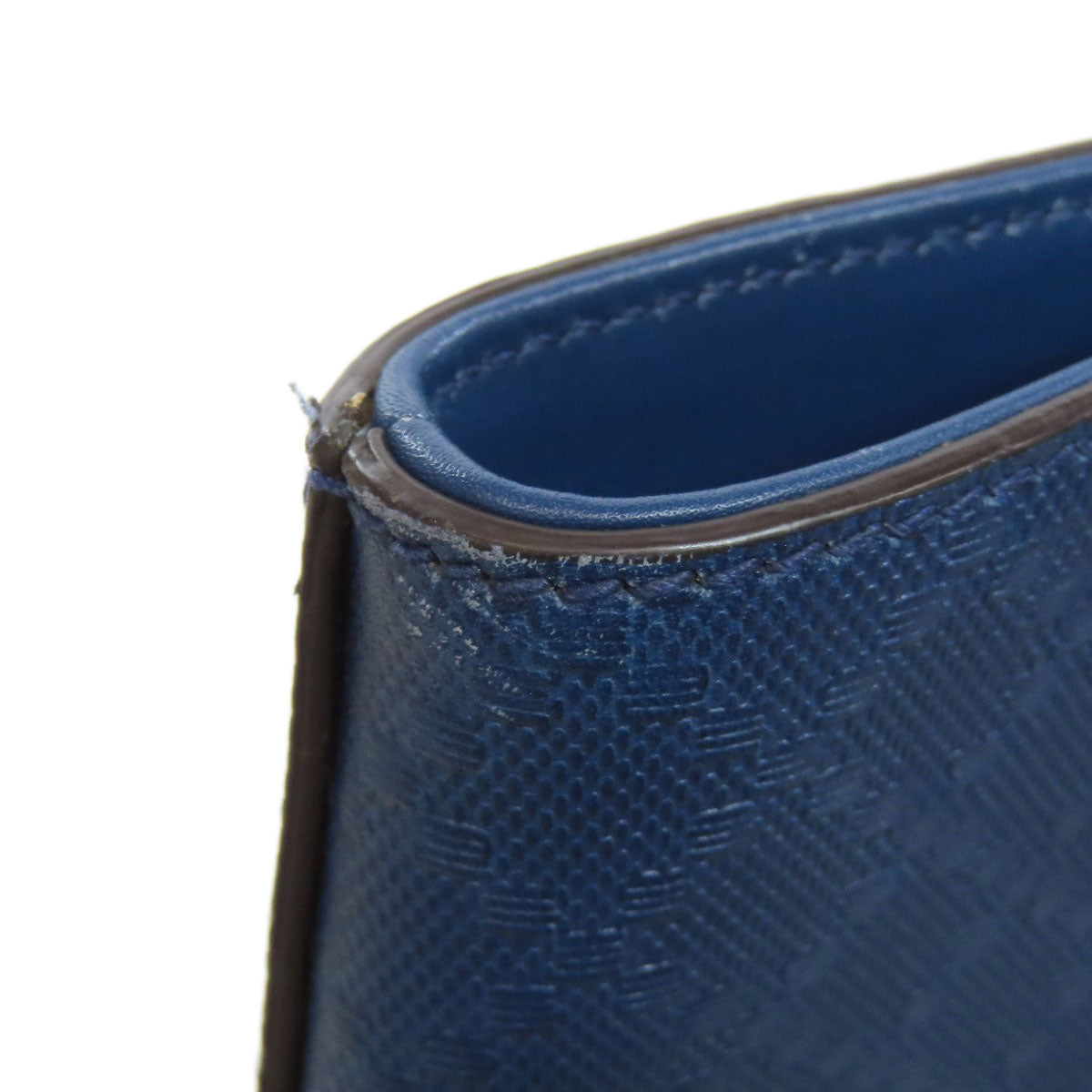 GUCCI Tote Bag 353397 leather blue Diamante Women Used