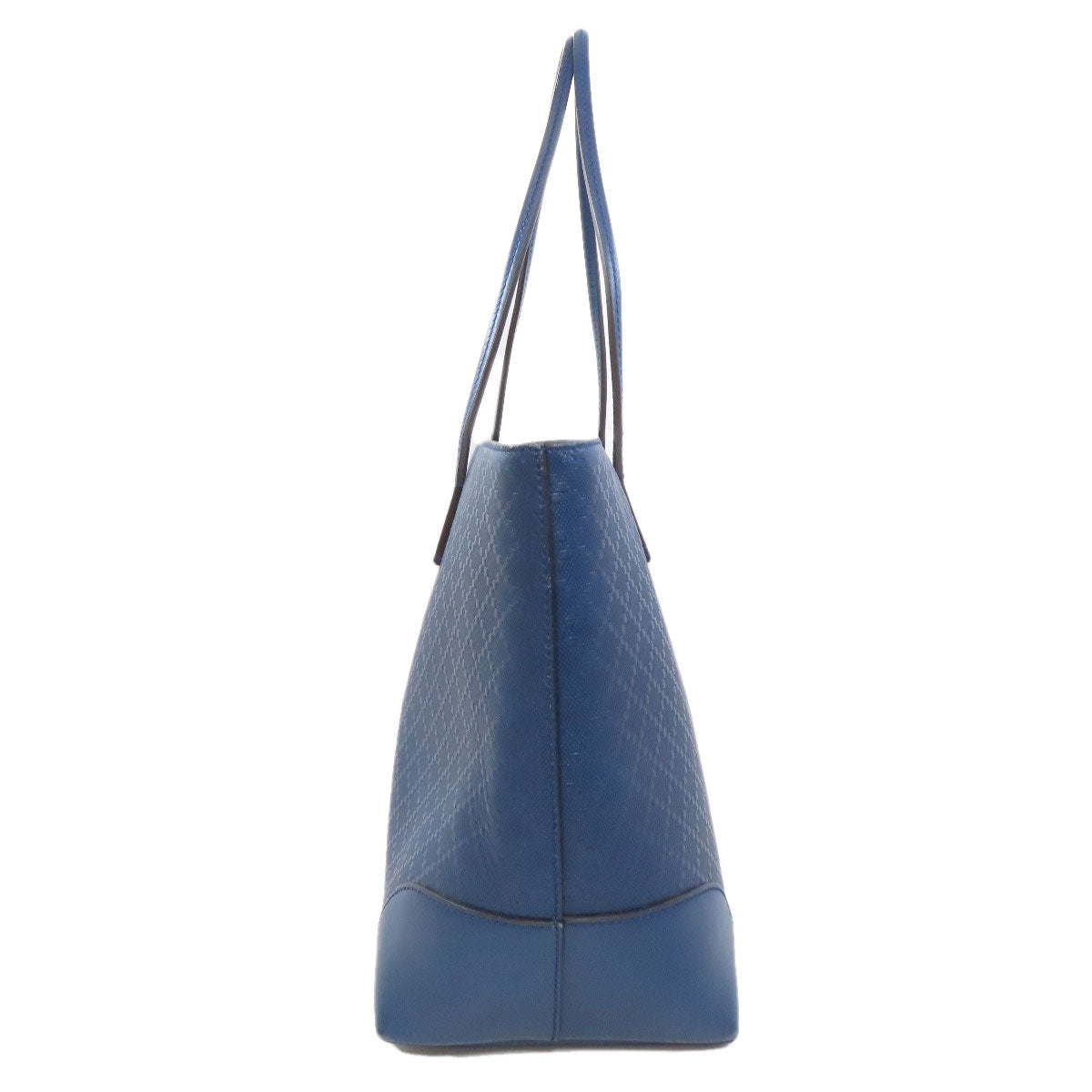 GUCCI Tote Bag 353397 leather blue Diamante Women Used