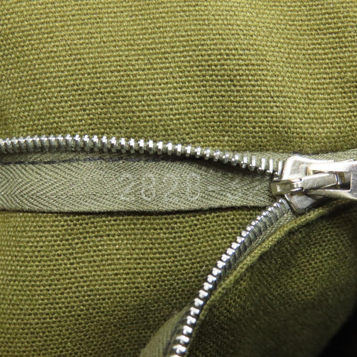 HERMES Shoulder Bag canvas black Sac Fourre Tout Bassus Women Used
