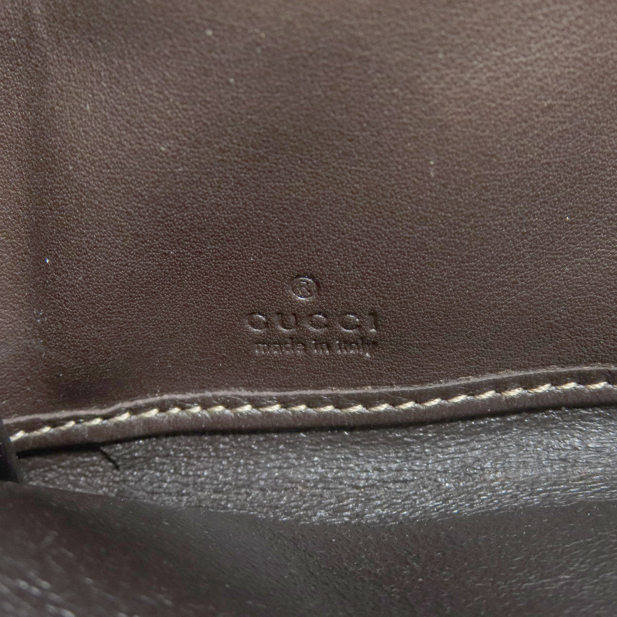 GUCCI Long Wallet Purse 245914 canvas Brown Zip Around GG Women Used