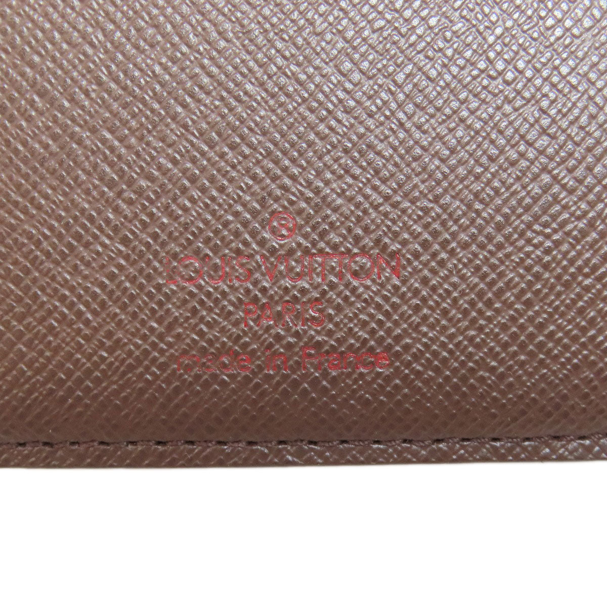 LOUIS VUITTON Bifold Wallet N61674 Damier canvas Brown Portefeuille Vienova Women Used