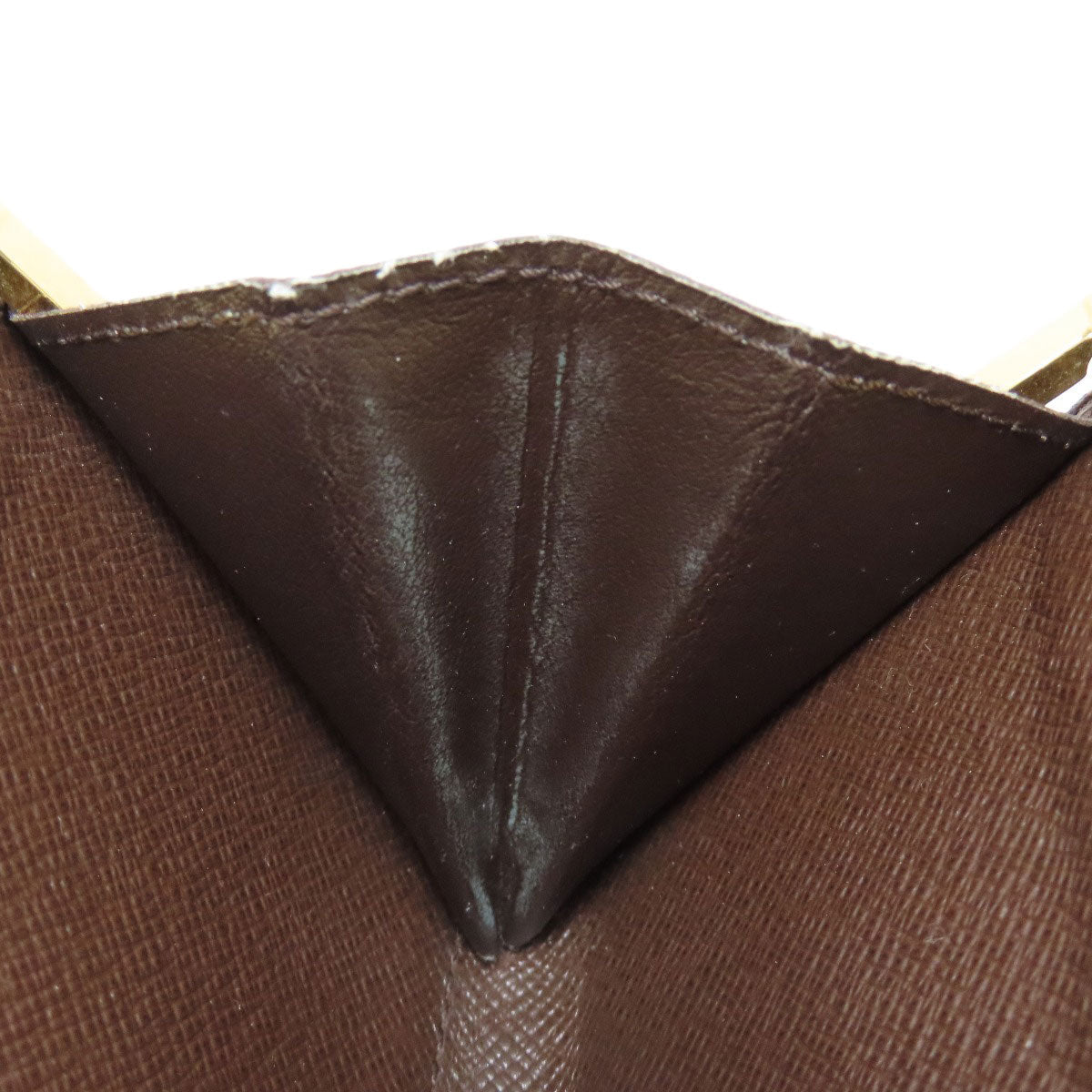 LOUIS VUITTON Bifold Wallet N61674 Damier canvas Brown Portefeuille Vienova Women Used