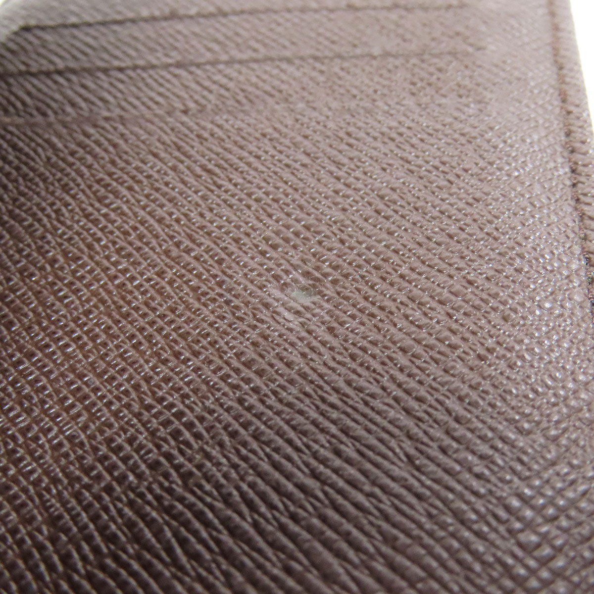 LOUIS VUITTON Bifold Wallet N61674 Damier canvas Brown Portefeuille Vienova Women Used