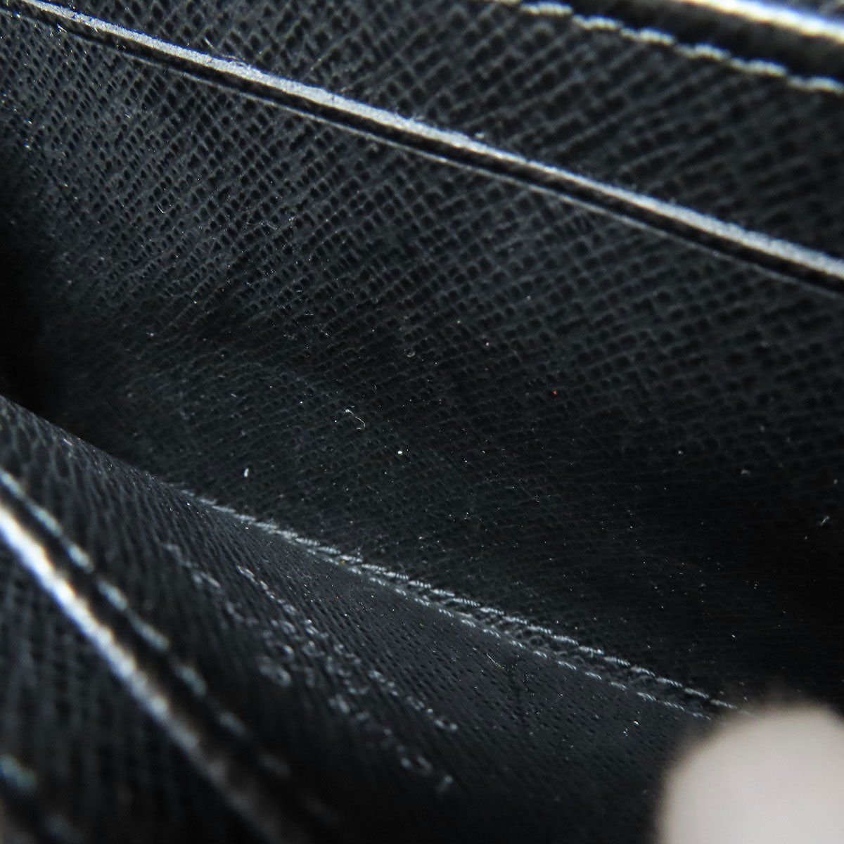 LOUIS VUITTON Coin case N63076 Damier canvas black Zippy coin purse mens Used