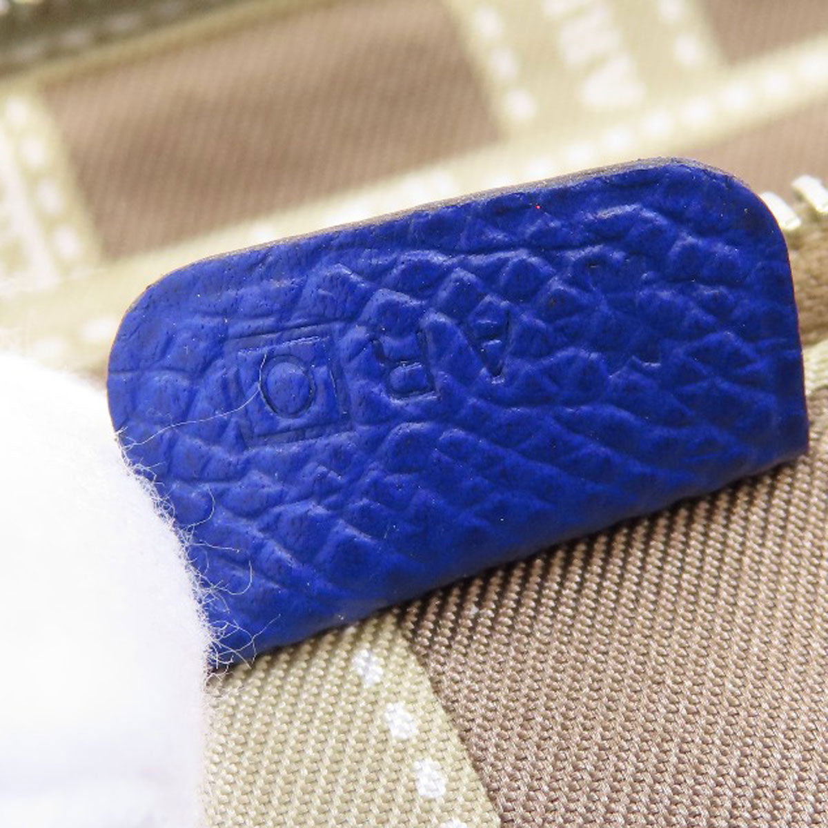 HERMES Long Wallet Purse Epsom blue Azap Silk in Long