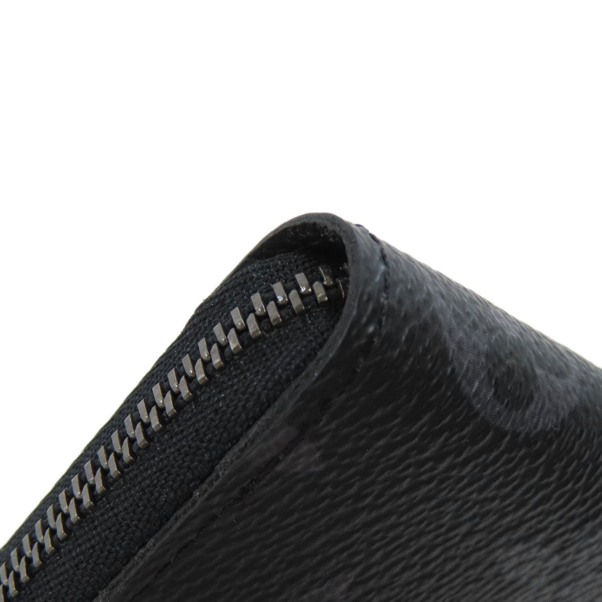 LOUIS VUITTON Coin case M81662 Monogram Eclipse black Vertical mens(Unisex) Used