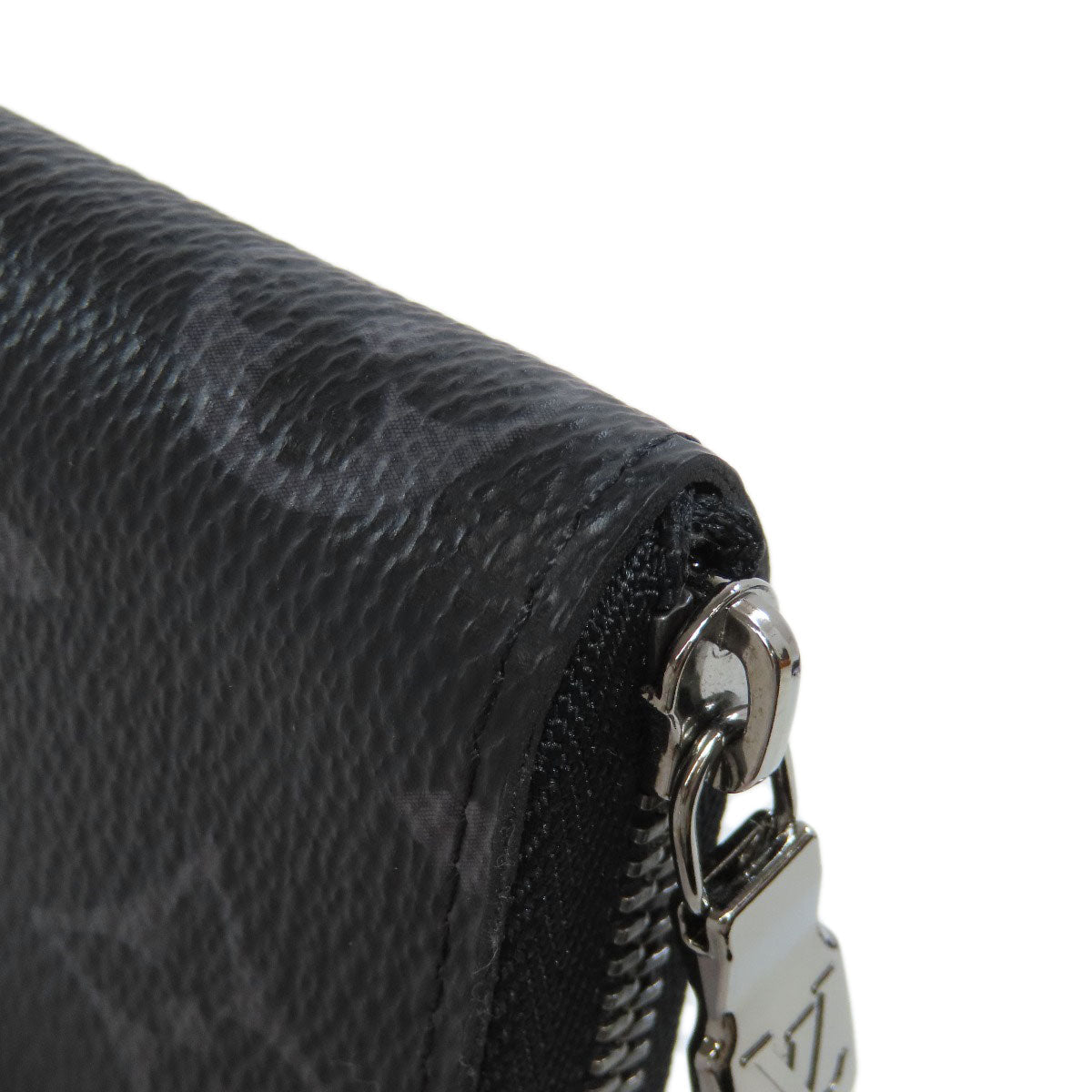 LOUIS VUITTON Coin case M81662 Monogram Eclipse black Vertical mens(Unisex) Used