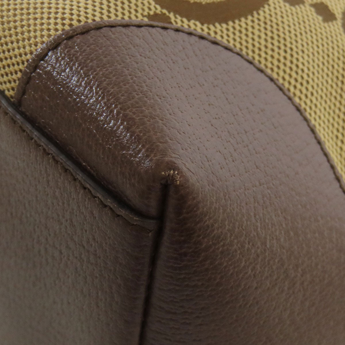 GUCCI Tote Bag 631685 canvas Brown Offdia GG Medium Women Used