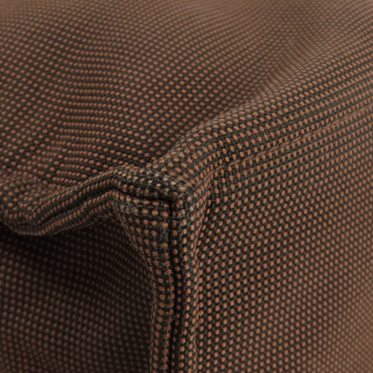 HERMES Handbag canvas Brown Her LineMM Women Used