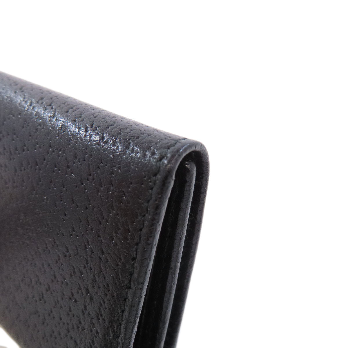 GUCCI Key case Key holder  033�E3661 leather Brown logo Women(Unisex) Used