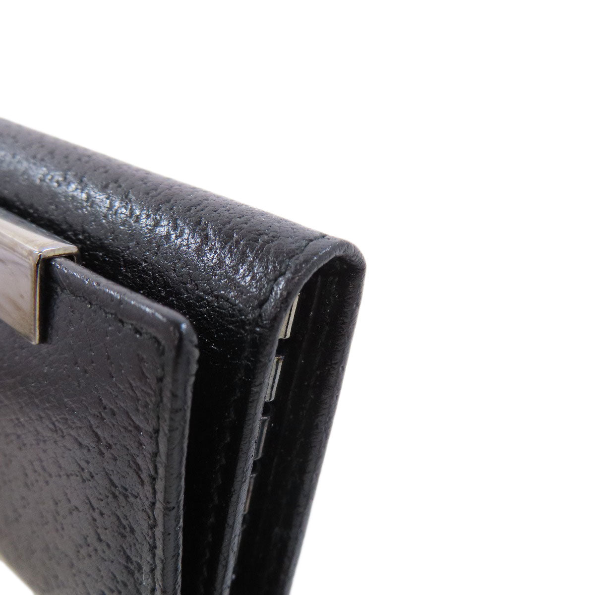 GUCCI Key case Key holder  033�E3661 leather Brown logo Women(Unisex) Used