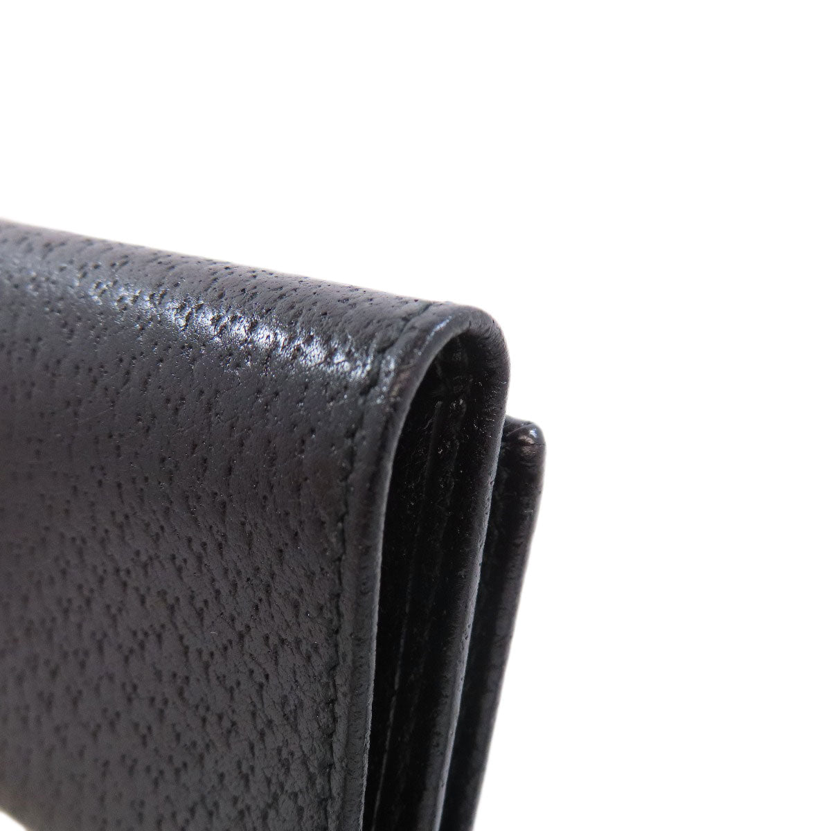 GUCCI Key case Key holder  033�E3661 leather Brown logo Women(Unisex) Used