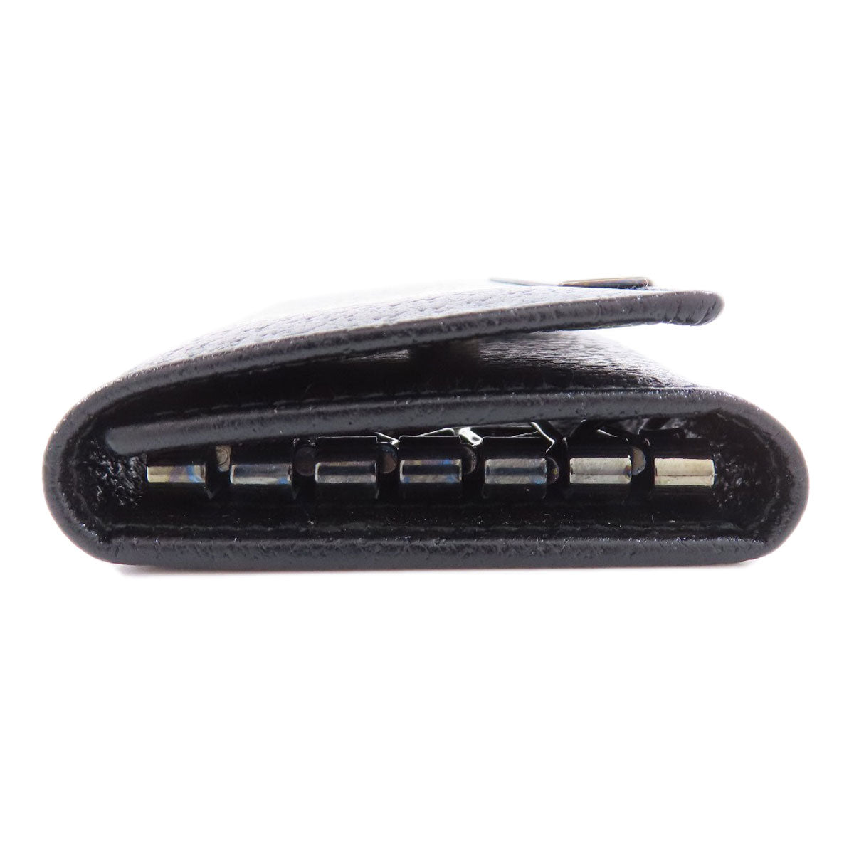 GUCCI Key case Key holder  033�E3661 leather Brown logo Women(Unisex) Used
