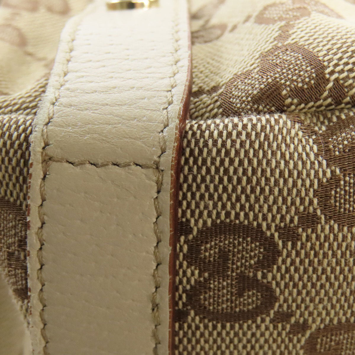 GUCCI Tote Bag 130736 canvas Brown GG Women Used