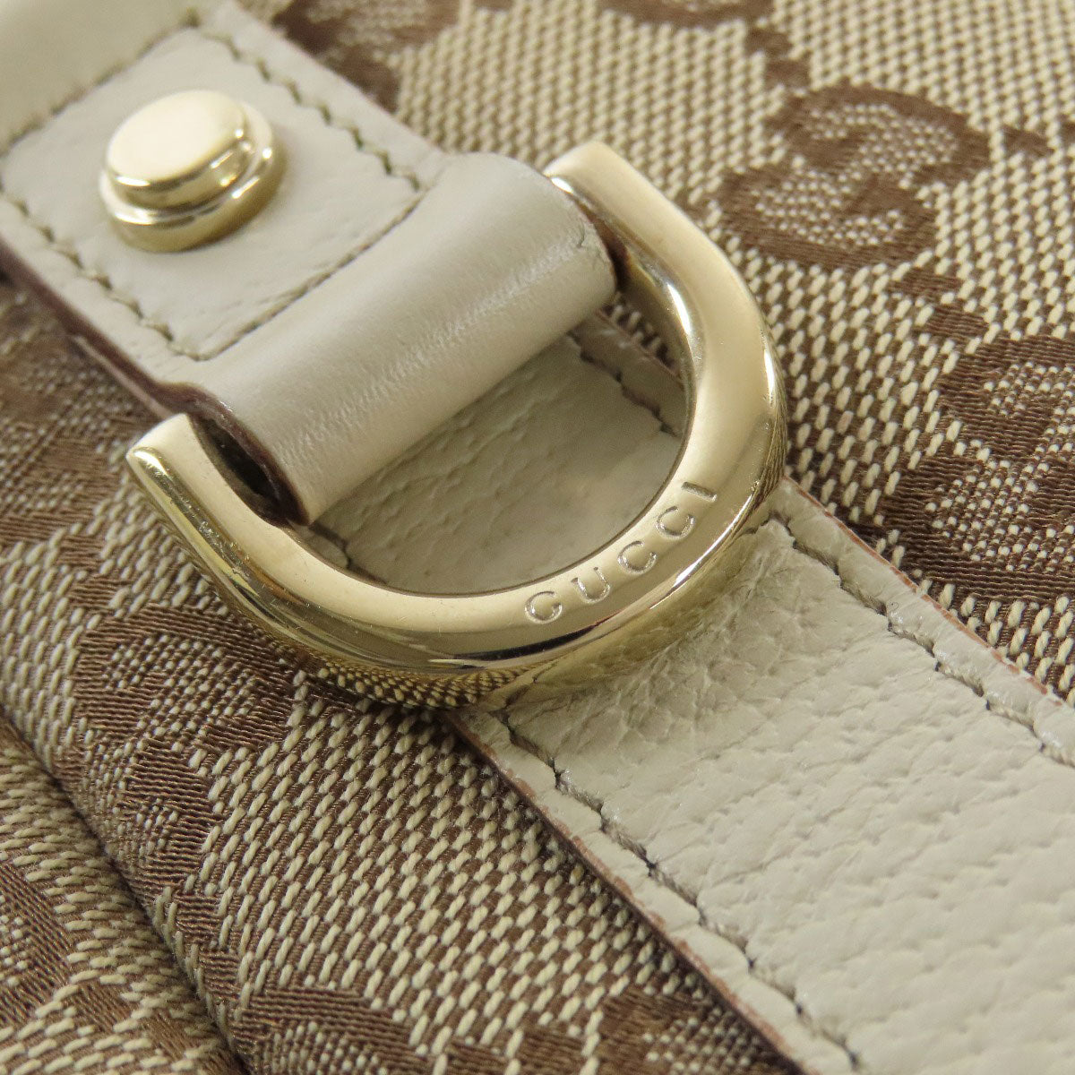 GUCCI Tote Bag 130736 canvas Brown GG Women Used