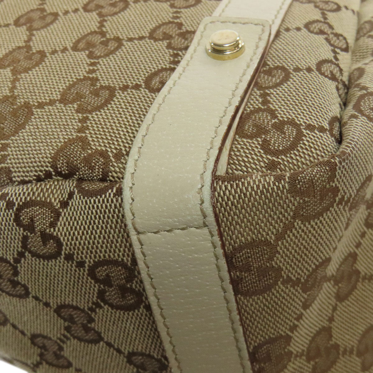 GUCCI Tote Bag 130736 canvas Brown GG Women Used