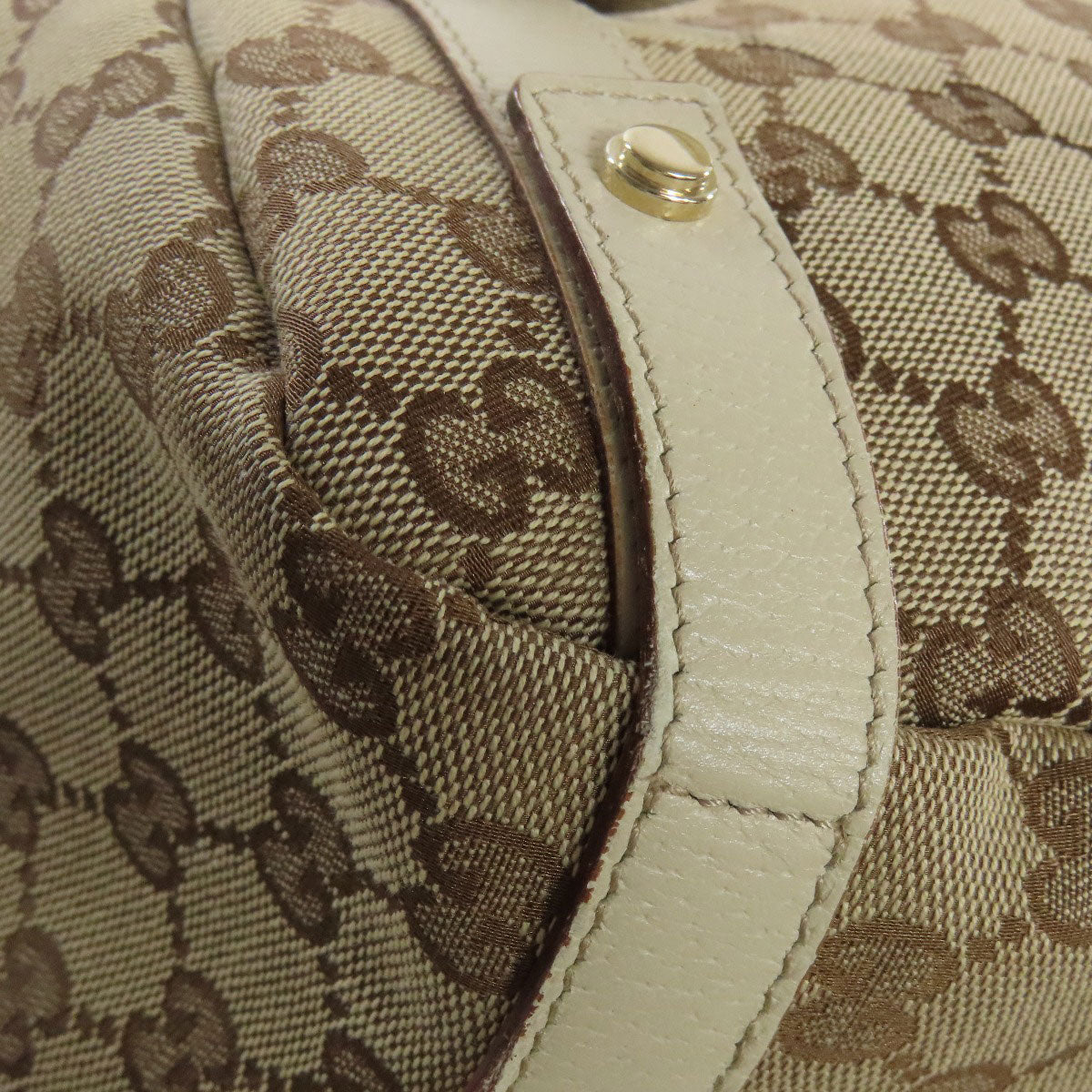 GUCCI Tote Bag 130736 canvas Brown GG Women Used
