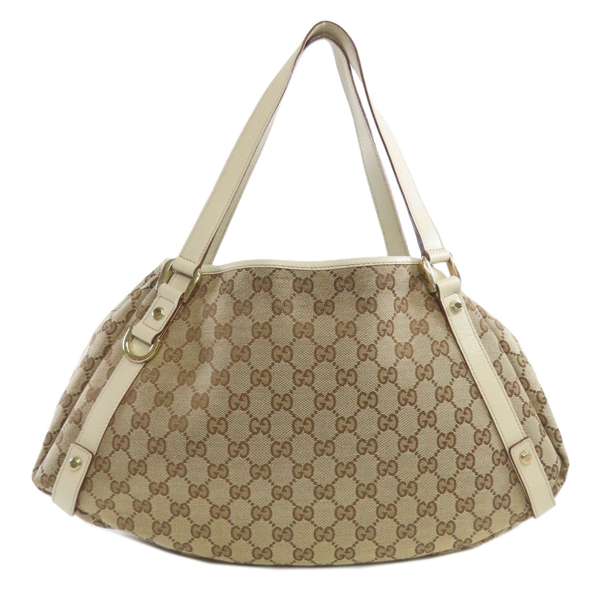 GUCCI Tote Bag 130736 canvas Brown GG Women Used