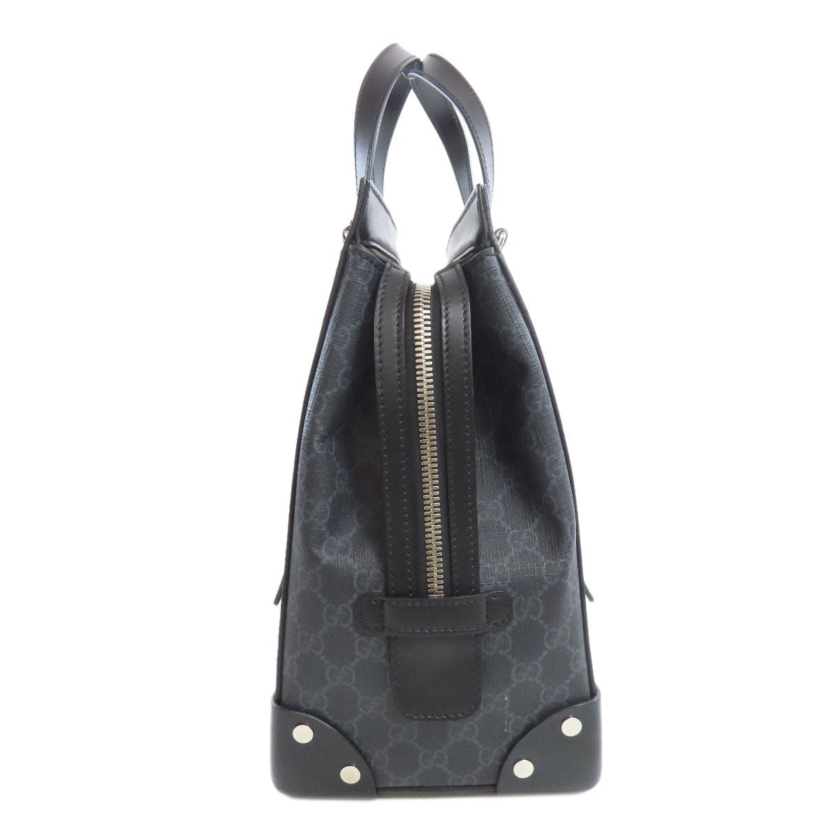 GUCCI Tote Bag 626356 PVC black GG Supreme mens Used