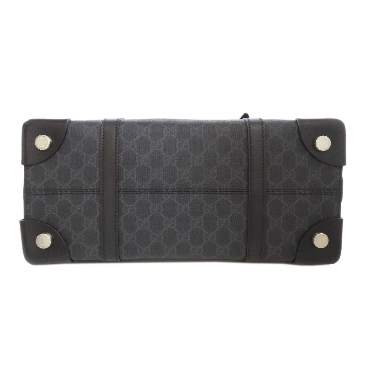 GUCCI Tote Bag 626356 PVC black GG Supreme mens Used
