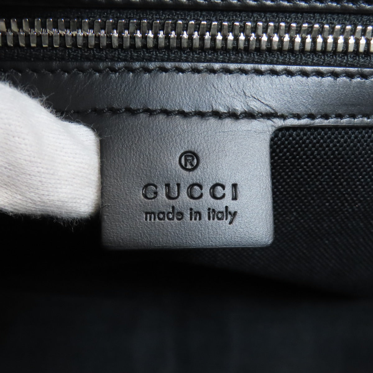 GUCCI Tote Bag 626356 PVC black GG Supreme mens Used