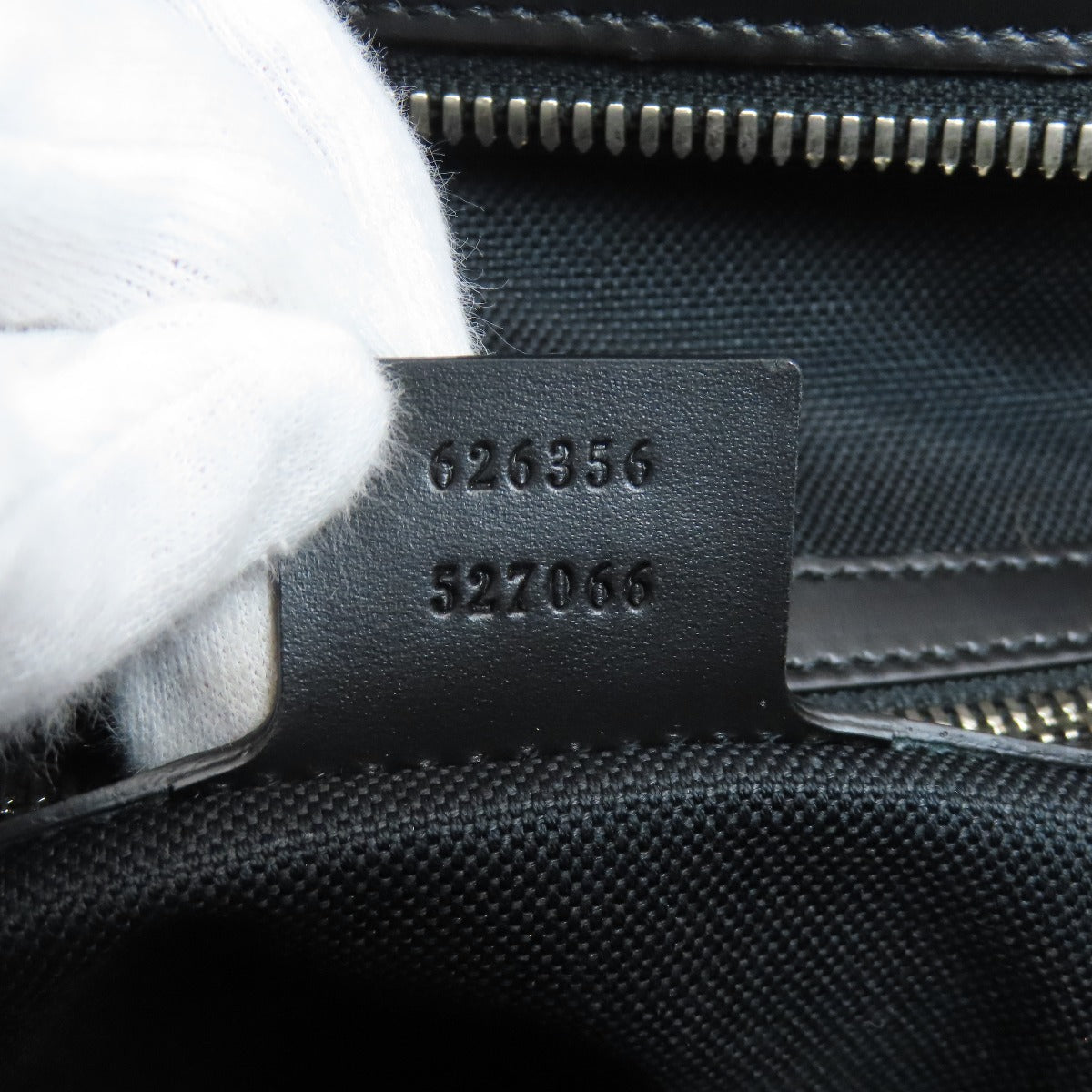 GUCCI Tote Bag 626356 PVC black GG Supreme mens Used