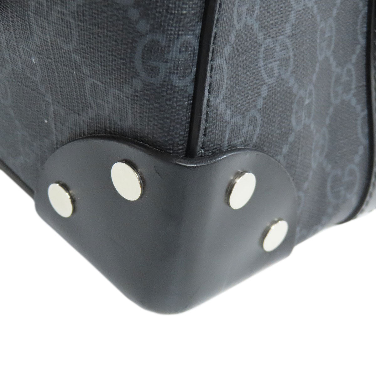 GUCCI Tote Bag 626356 PVC black GG Supreme mens Used