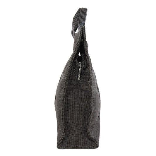 HERMES Tote Bag canvas gray Her Line Tote MM Women Used