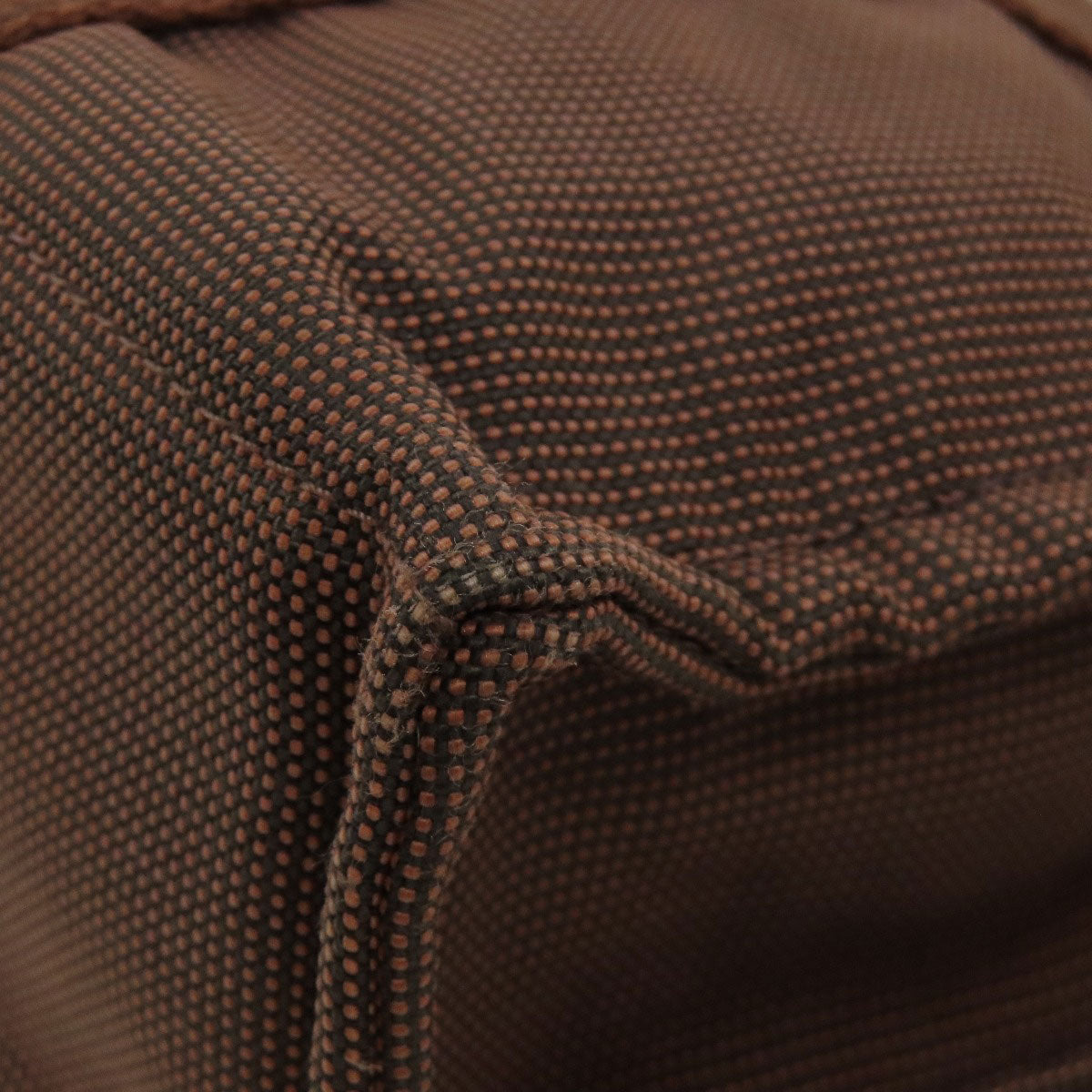 HERMES Handbag canvas Brown Her LinePM Women Used