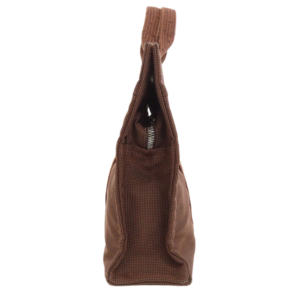 HERMES Handbag canvas Brown Her LinePM Women Used