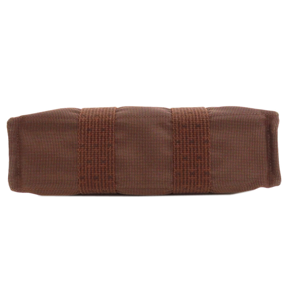 HERMES Handbag canvas Brown Her LinePM Women Used