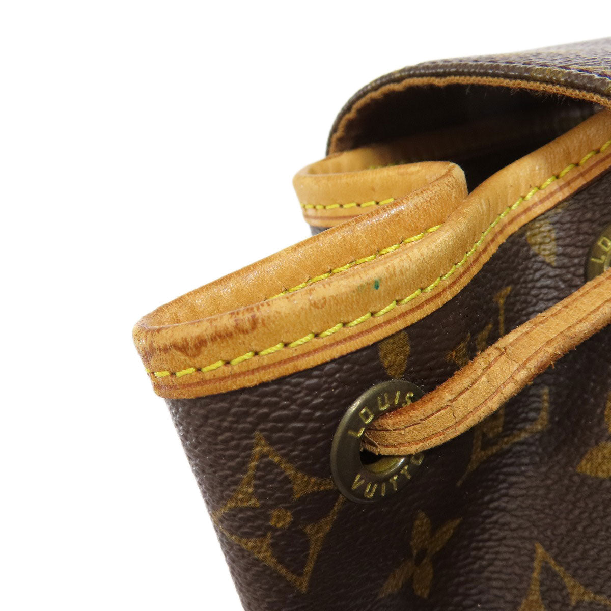 LOUIS VUITTON Backpack M51136 Monogram canvas Brown MontsourisMedium Women Used