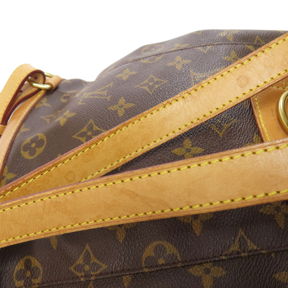 LOUIS VUITTON Backpack M51136 Monogram canvas Brown MontsourisMedium Women Used