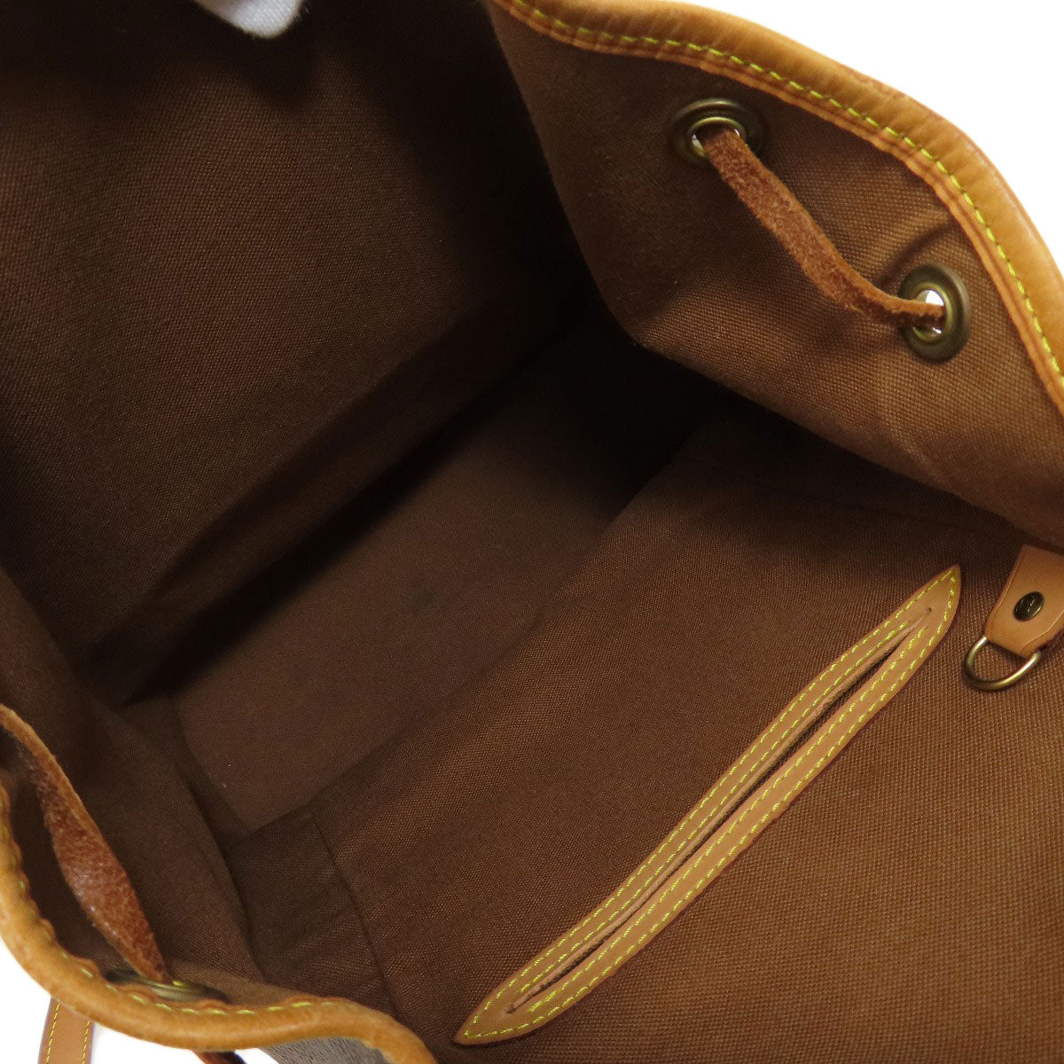 LOUIS VUITTON Backpack M51136 Monogram canvas Brown MontsourisMedium Women Used