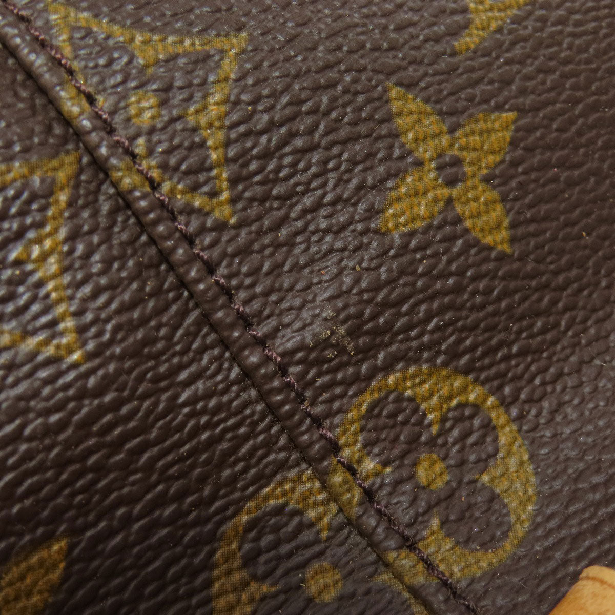 LOUIS VUITTON Backpack M51136 Monogram canvas Brown MontsourisMedium Women Used