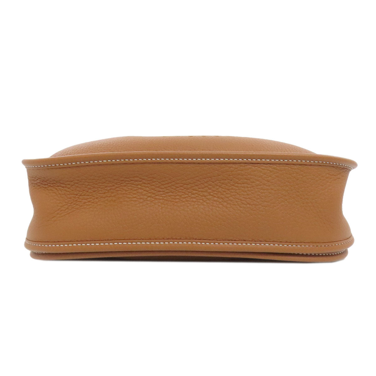 HERMES Shoulder Bag Taurillon Clemence Brown Evelyn 3 PM Gold Metal Women Used