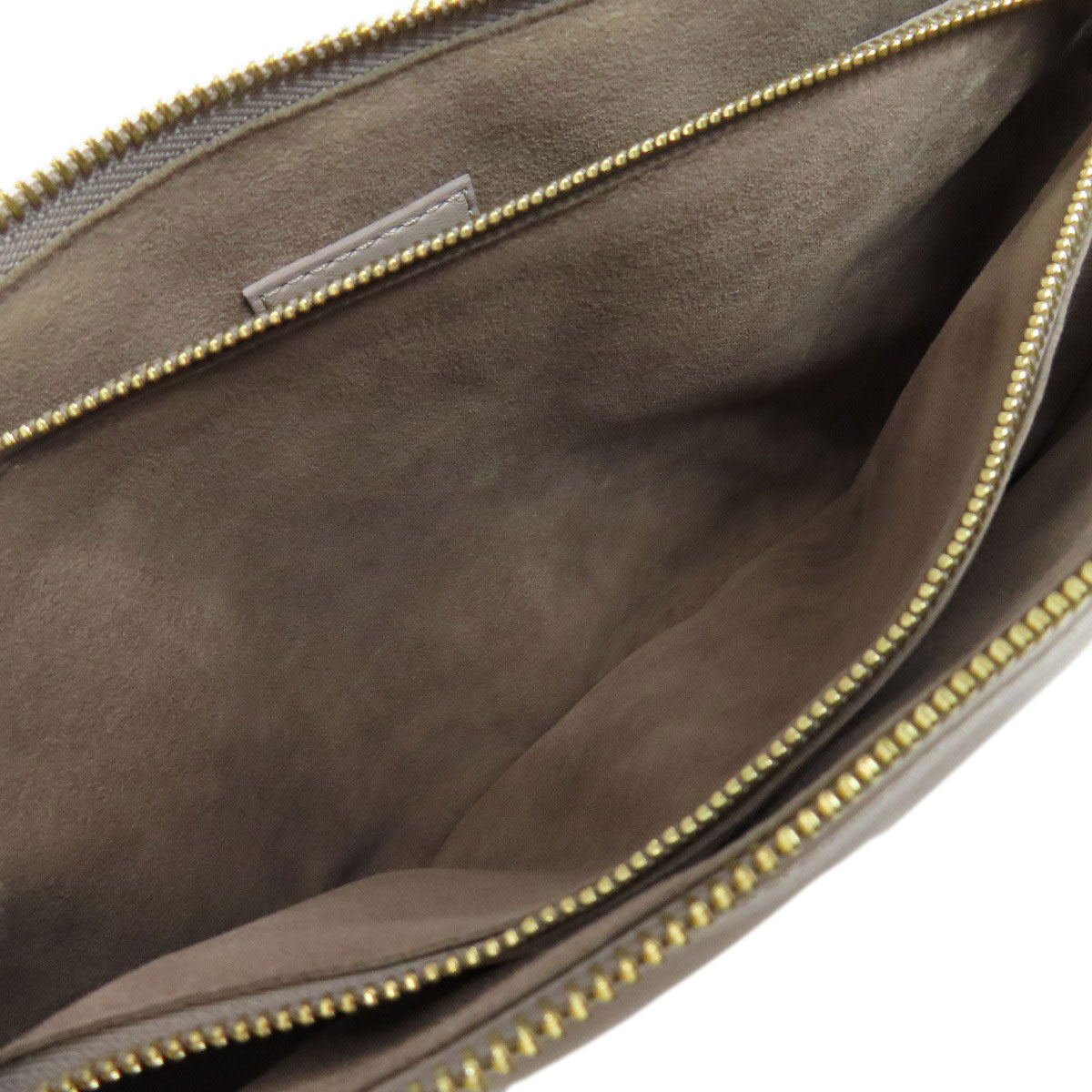 LOUIS VUITTON Handbag Lamb leather gray Kussan PM Women Used