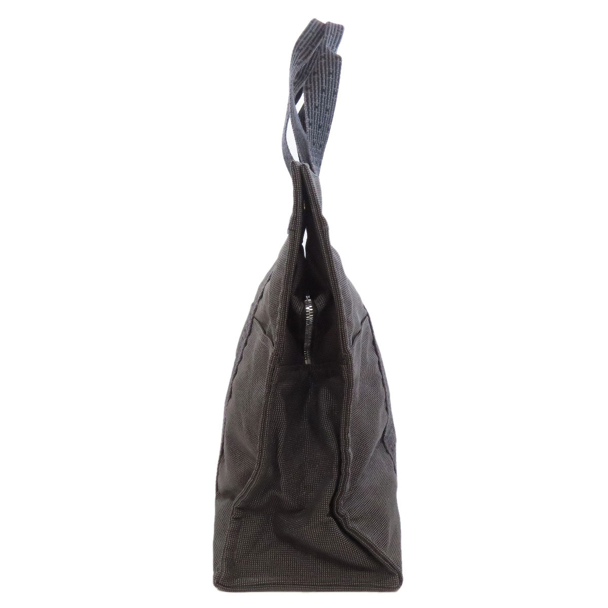 HERMES Tote Bag canvas gray Her LineGM Women Used