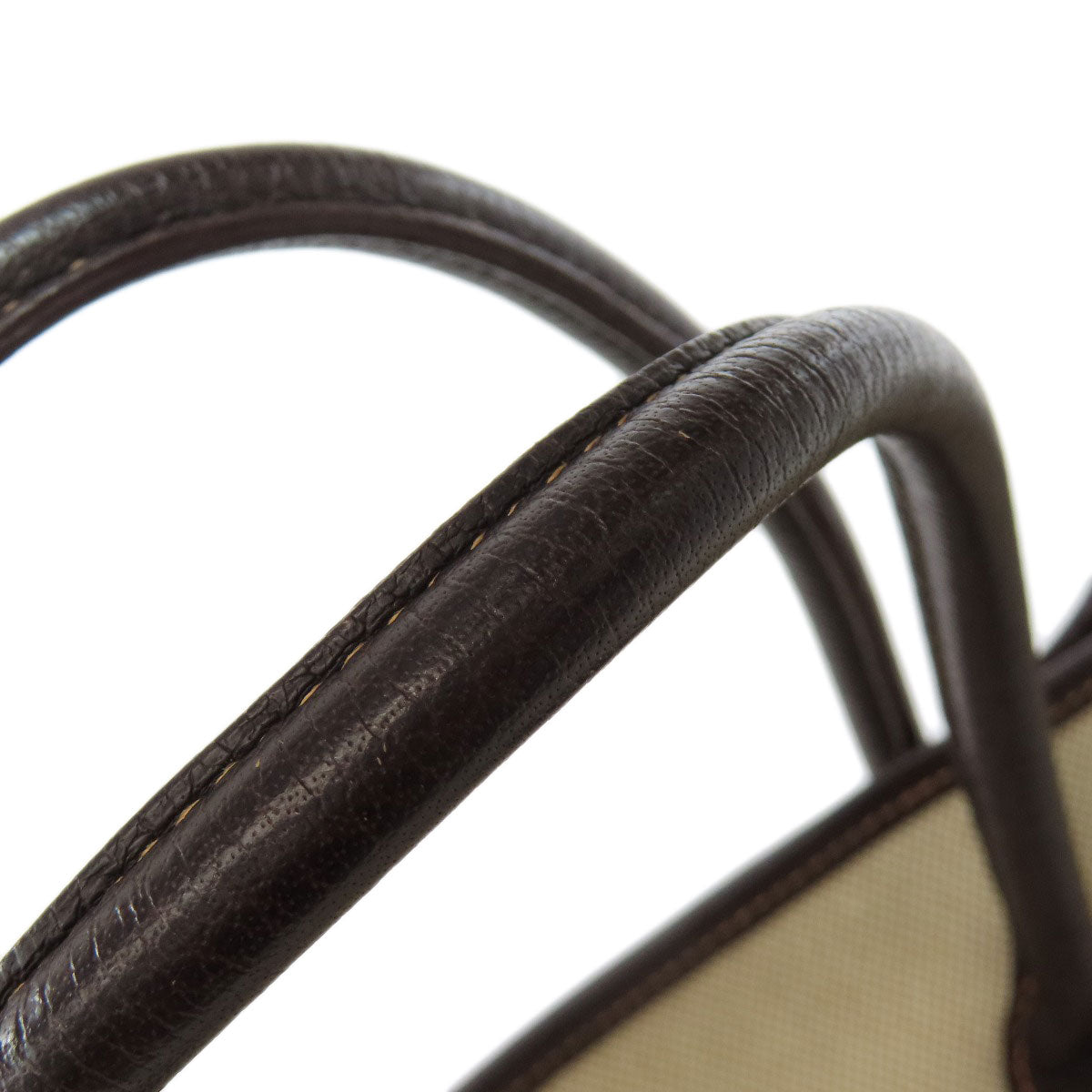HERMES Tote Bag Tower ash beige Garden Party PM SilverMetal Women Used