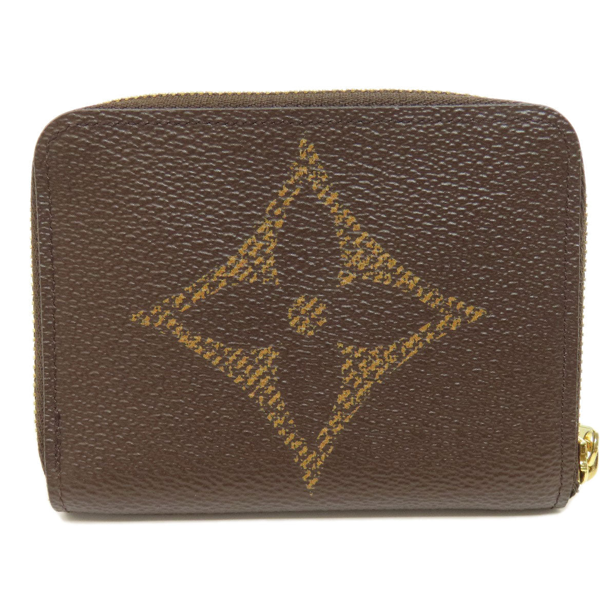 LOUIS VUITTON Coin case M69354 Giant monogram canvas Brown Zippy coin purse