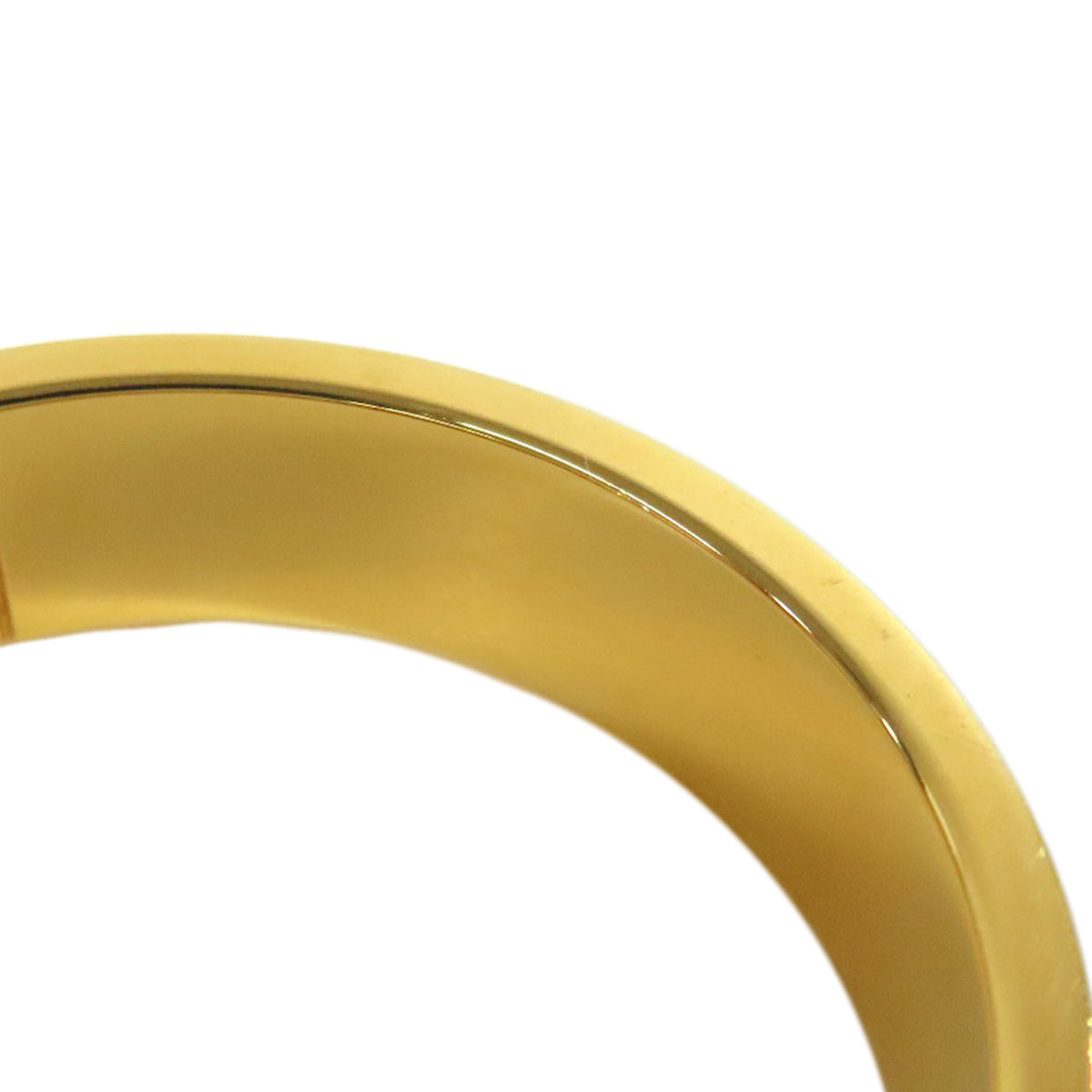 HERMES bracelet metallic gold Chaniere PM Women Used