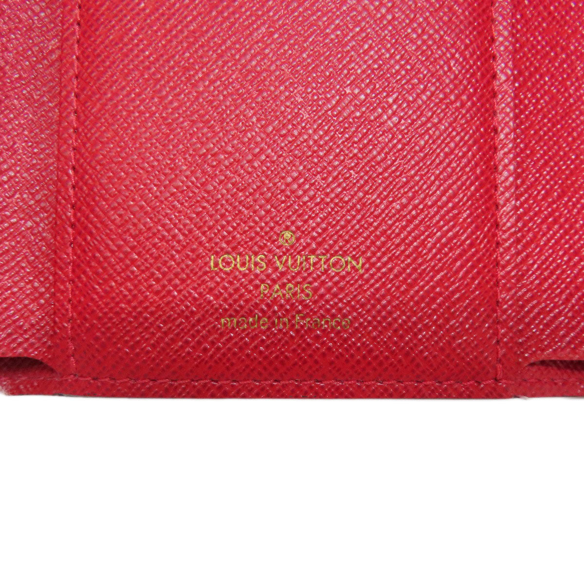 LOUIS VUITTON Bifold Wallet N41659 Damier canvas Brown Portefeuille Victorine Women Used