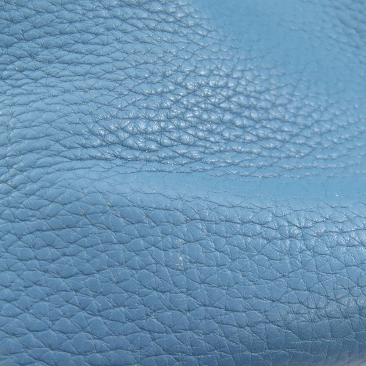 HERMES Handbag Taurillon Clemence blue Picotin Lock MM SilverMetal
