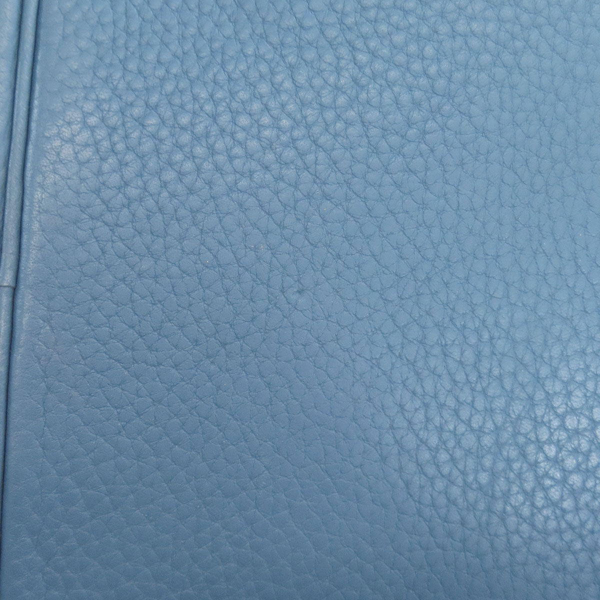 HERMES Handbag Taurillon Clemence blue Picotin Lock MM SilverMetal